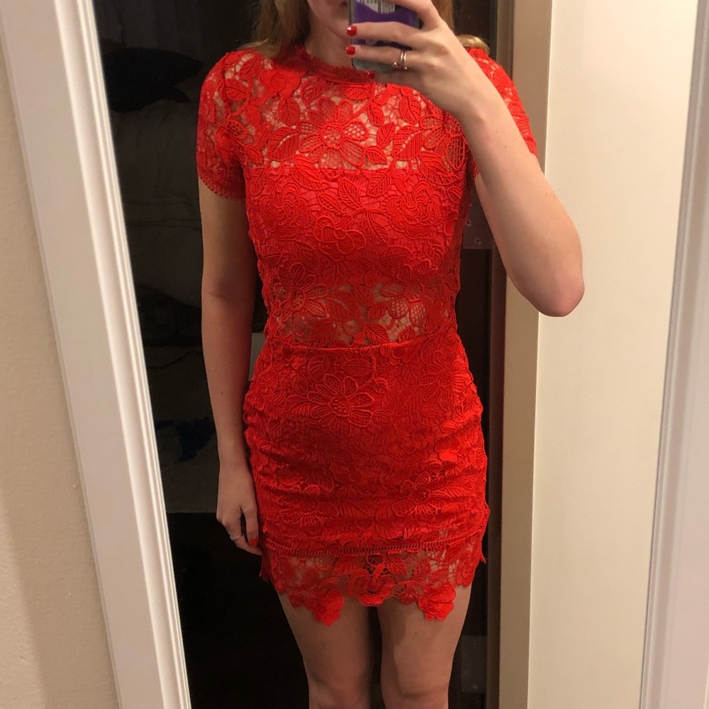 Lovers + Friends Red Dress